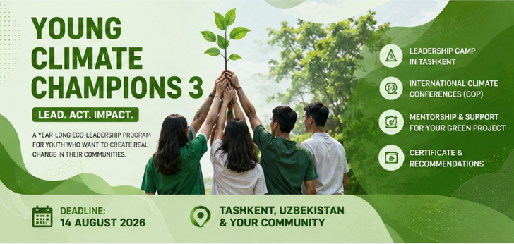 Young Climate Champions 3 — Environmental Leadership Program